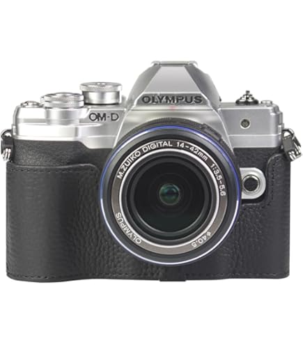 Amazon.com : OM-1 Camera Case, BolinUS Handmade Genuine Real