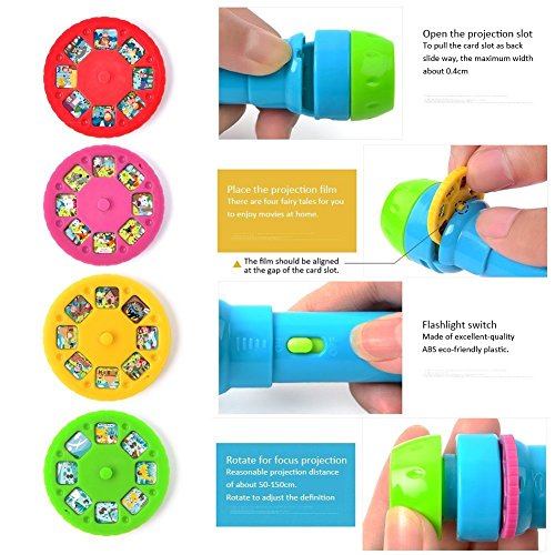 image for ZCGC Story Projection Torch , Kids Sleep Stories , Flashlight Luminous