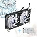 TITAN- 12V DC Double Rack Mount Ventilation Cooling Fan for Fridge Vent and Ventilation Grille with Speed Controller (120mm)
