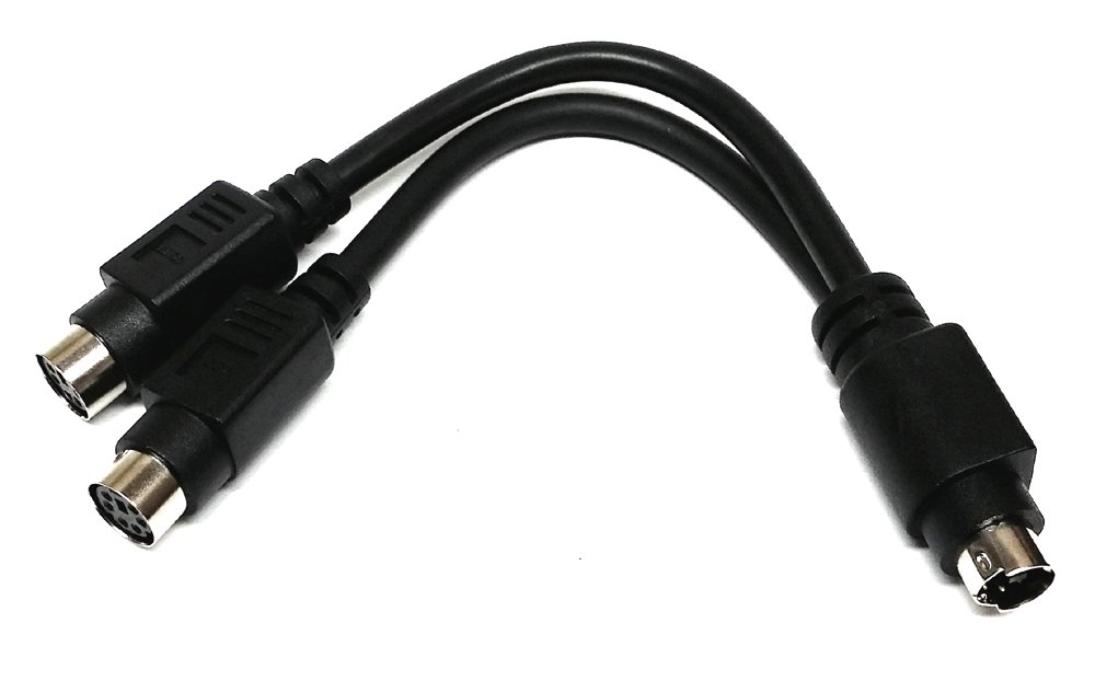 Amazon.in Buy Cables4PC DUAL LAPTOP PS2 PS/2 MOUSE/KEYBOARD Y SPLITTER