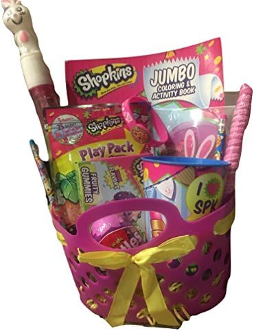 Kids Easter & Gift Basket Set with Shopkins & More