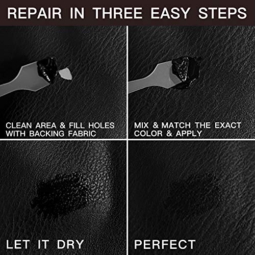 ARCSSAI ARCSSAL Vinyl and Leather Repair Kit for Furniture, Sofa