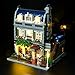 BRIKSMAX Parisian Restaurant Led Lighting Kit- Compatible with Lego 10243 Building Blocks Model- Not Include The Lego Set