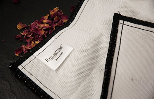 emerginC Rawceuticals - Raw Cloth - Reusable & Biodegradable Facial Cloth, 2 Cloths