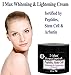 I Max Peptides, Stem Cell & Arbutin Lightening Cream to Lighten, Even Skin Tone, Visibly Diminish Age Spots, Erase Melasma on Ethnic Skin and Reduce Acne Lesions