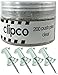 Clipco Push Pins Jar (200-Count) (Clear)