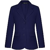 MINTLIMIT Womens Blazer Long Sleeve Notch Lapel Business Work Blazers Buttons Open Front Casual Jackets with Pockets