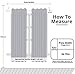 Utopia Bedding Curtain for Bedroom - Rod Pocket Blackout Curtains 63 Inch Length 2 Panels Set - Thermal Curtains & Drapes for Living Room, Bedroom (W52 x L63 Inch, Olive)