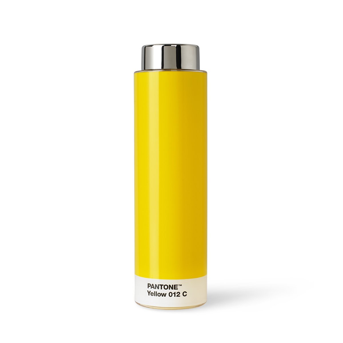 Copenhagen Design PANTONE Drinking, Tritan (plastic) water bottle, 500 ml, Yellow 012 C, one size
