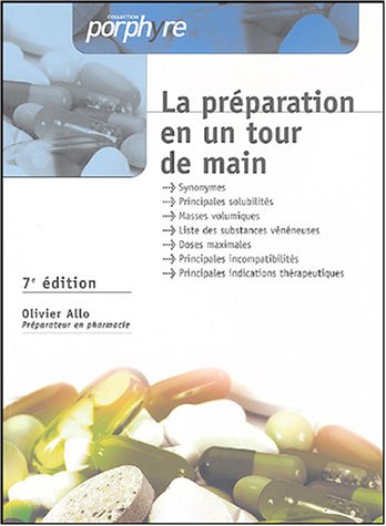 La  préparation en un tour de main