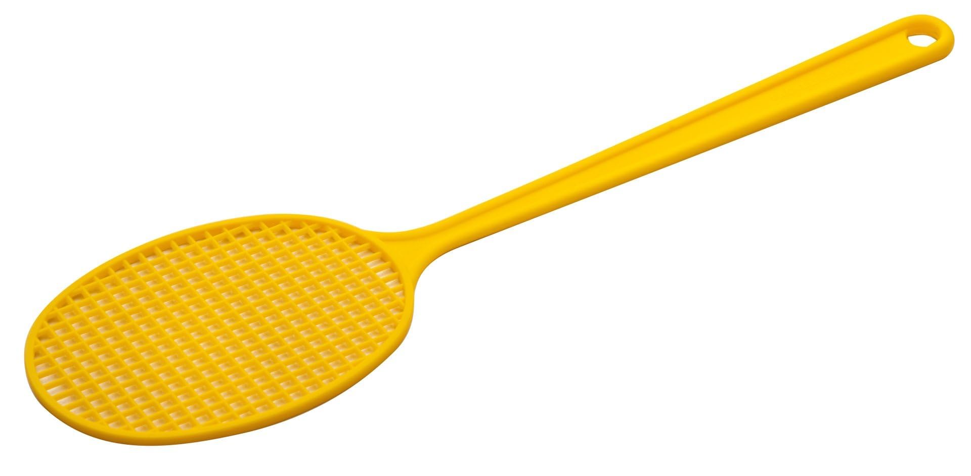 Fackelmann Mini Fly Swatter - Handy Insect Swatter with Hanging Function, PP Handle, PU Head, 5 x 64 x 250 mm