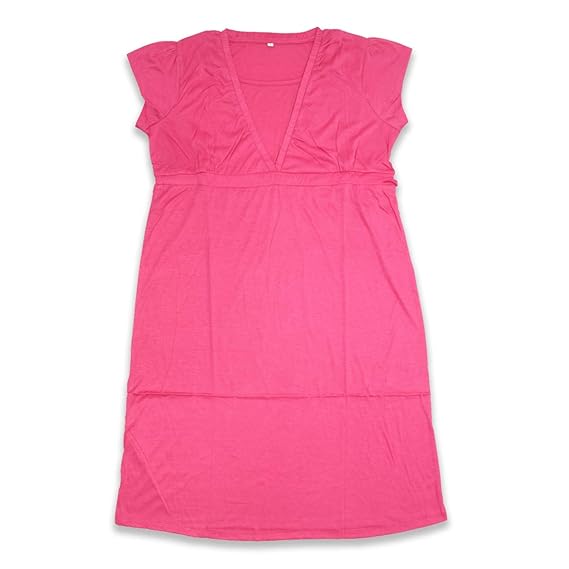 Short Sleeve Feeding/Maternity/Nursing Nighty