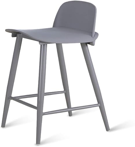 Amazon アイロンダイニングチェア プラスチック製朝食椅子背もたれ付きキッチンスツールキッチン レストラン カフェ バー リビングルーム キッチン用 サイズ 45 43 76cm ローカウンター キッチン Color D カウンターチェア オンライン通販
