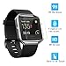 [3-PACK] Fitbit Blaze Screen Protector, Yica Tempered Glass Anti Glare Screen Protector for Fitbit Blaze Smart Watch
