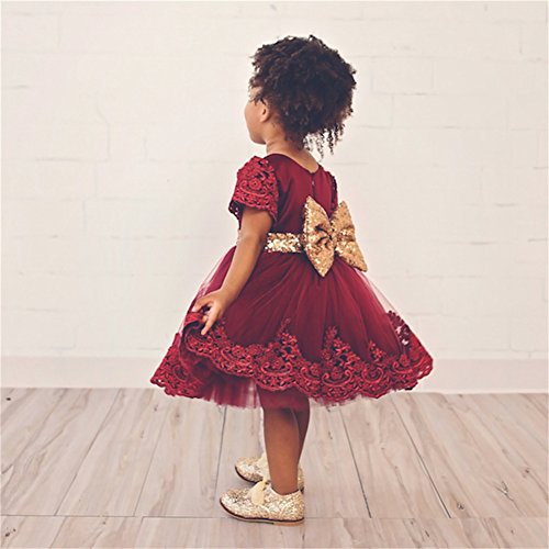 blue dress for baby girl Maroon Twirl Dress for Girls & Toddlers main image 0