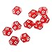Pack of 10pcs Red Twelve Sided D12 Dice Playing D&D Warhammer RPG Board Game Favours