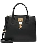 DKNY Elissa Pebbled Split with Charm Detail Large