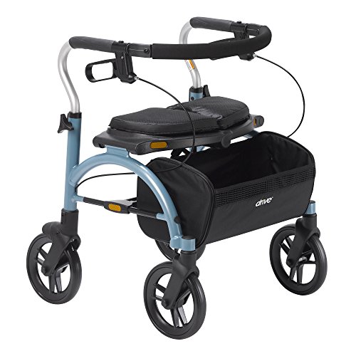 Drive medical arc lite rollator walker, blue