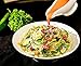 Folksmate Spiralizer Vegetable Slicer, Vegetable Spiralizer with Strong Stainless Steel Spiral 3-Blade, Best Veggie Pasta Spaghetti Salad Maker for Low Carb/Paleo/Gluten-Free