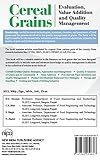 Image de Cereal Grains: Evaluation,Value Addition and Quality Management