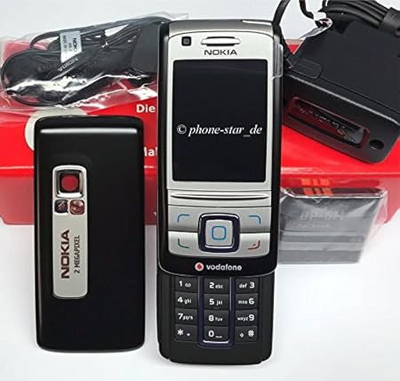 Nokia 6280 Carbon Black RM78 Slider Handy Schwarz Ohne Simlock
