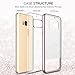 BENTOBEN Samsung S8 Case,Galaxy S8 Case,Glitter Stripe Design 2 in 1 Shockproof Slim Soft TPU PC Bumper Slim Protective Phone Case for Samsung Galaxy S8,Rose Gold