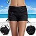 Tournesol Women's Swim Shorts High Waisted Bathing Suit Bottoms Tummy Control Swimwear Boy Shorts Adjustable Side Tie