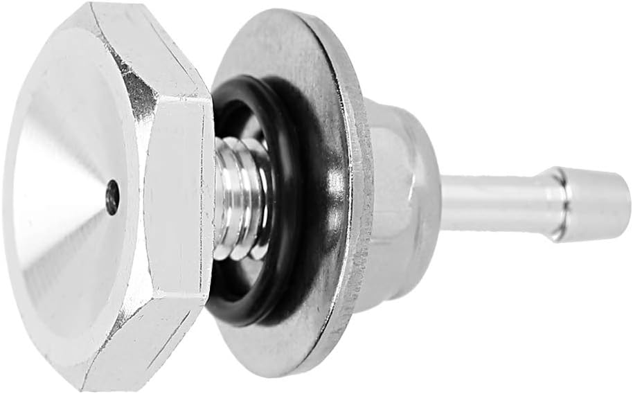 Qiilu Car Turbocharger Pipe Fitting, Universal Turbocharger Silicone Boost Pipe Hose Nipple Turbo Vacuum VAC Gauge Fitting TDI - Image 5