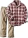 Carter's Baby Boys 2 Pc Playwear Sets, Plaid, 3M