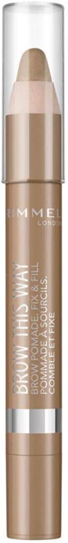 Rimmel Brow This Way Pomade 3.25g Blonde Waterproof Long Lasting