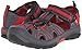 Merrell Hydro Water Sandal (Toddler/Little Kid/Big Kid), Grey/Red, 10 M US Toddler