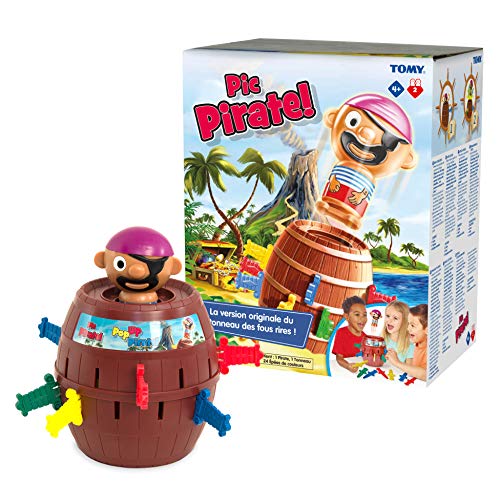 TOMY Pop Up Pirate Classic Children's Action Board Game, Family and Preschool Kids Game, Action Game for Children 4, 5… – Bild 7