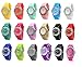 Women 12 Wholesale Assorted Crystal Rhinestone Large Face Watch Silicone Jelly Link Band