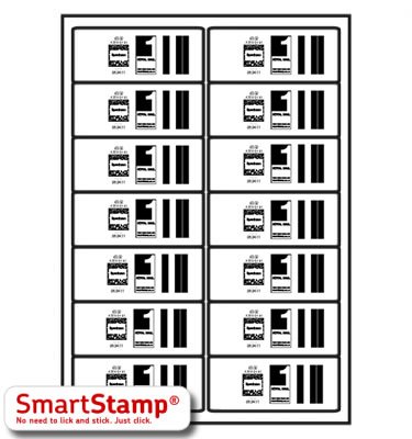 50 sheets 700 Labels. Royal Mail SmartStamp Online Postage Labels 99.1 ...