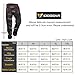 IDOGEAR GL Tactical Pants camo Combat Pants for Airsoft Military Hunting Paintball Outdoor Sports Slim Fit Style (camo Black, X-Large(36W/33L))