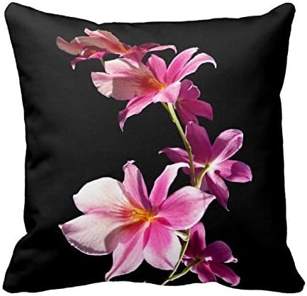DNArtSaleStore 18X18 Fashion Throw Pillow Case Shell Decorative Cushion Cover Pillowcase Pink Orchid