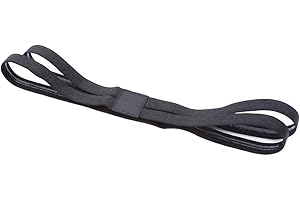 Double-Straps Sport Headbands Elastic Hairband Non-Slip Sweatband For Women Or Men,Black Very Attractive processing