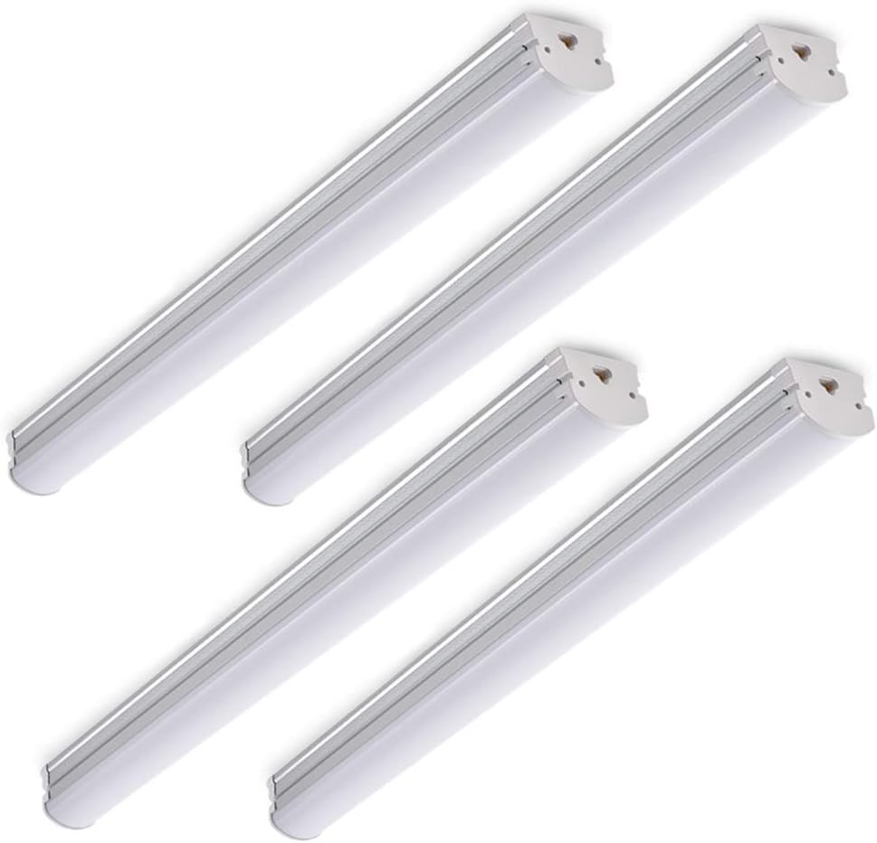 MoniosL 4 Foot LED Shop Light, 48W 5000LM 5000K Daylight White, LED