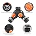 TACKLIFE Hose Connector 2 Way Y Hose Splitter/Sturdy Construction/3/4 Metal Connector/Rubber Sheath/Independent Valve/for Garden and Home Life丨GHC1B