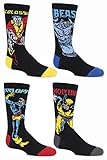 SockShop Kids' 4 Pair Marvel X-Men