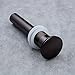 Beelee Oil Rubbed Bronze Pop Up Drain， Bathroom Faucet Vessel Vanity Sink Drain Stopper with Overflow，BLDY9443B