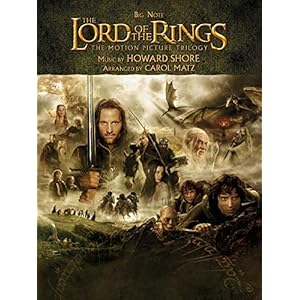 The Lord of the Rings: Big Note: The Motion Picture Trilogy: Music from the Motion Pictures Arranged for Big Note Piano
