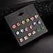 Aganippe 9 Pairs Cute Fruit Animal Stud Earring Sets For Girls kids, hypoallergenic