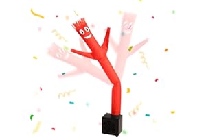 Auch Inflatable Tube Guy with Blower, Mini Wacky Waving Desktop Office Decor, Mini Inflatable Tube Man Gag Prank Gift, Pranks