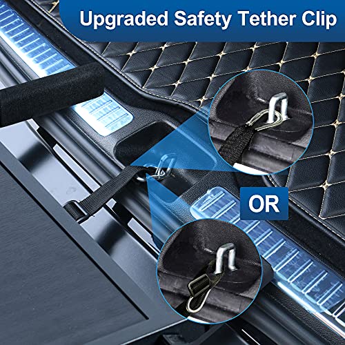 Niubya Dog Step for Large Dog, Lightweight Aluminum Foldable Pet Ladder