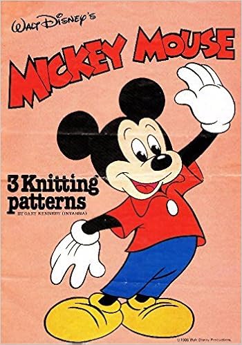 mickey mouse jumper knitting pattern