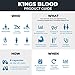K1NGS BLOOD Natural Testosterone Booster - Boost Your Testosterone Levels, Libido, Strength, Stamina, & Energy Levels - Burn Fat & Build Lean Muscle Mass For Men & Women - 30 Servings