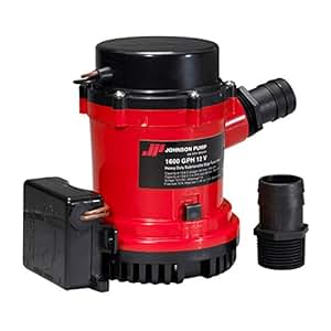 Amazon.com: Johnson Pumps 01674-001 1600 GPH Heavy Duty Automatic Bilge