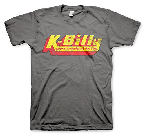 Officially Licensed K-Billy - Sounds of The 70s T-Shirt (Zink), XX-Large