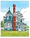 Adult Coloring The American House Architecture Coloring Book (Adult Coloring Books: Art & Design)